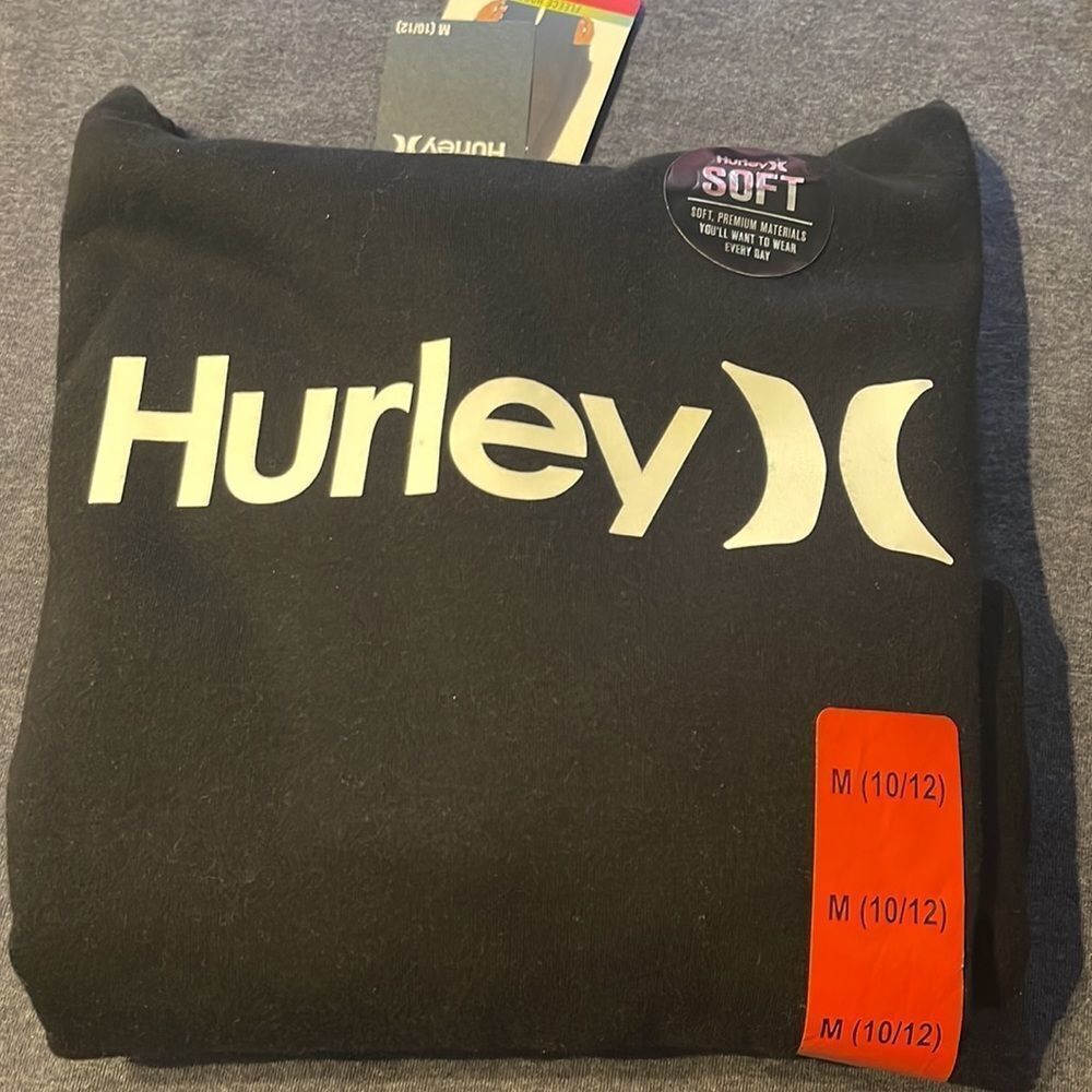 Hurley fleece hoodie for kids Size Small 7/8 Unisex Boys & Girls - Picture 7 of 8